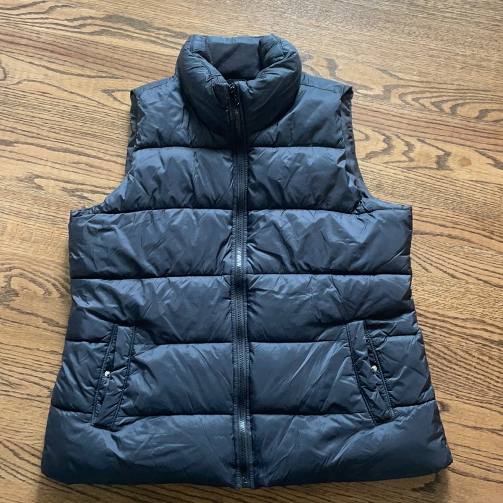 Black Puffer Vest